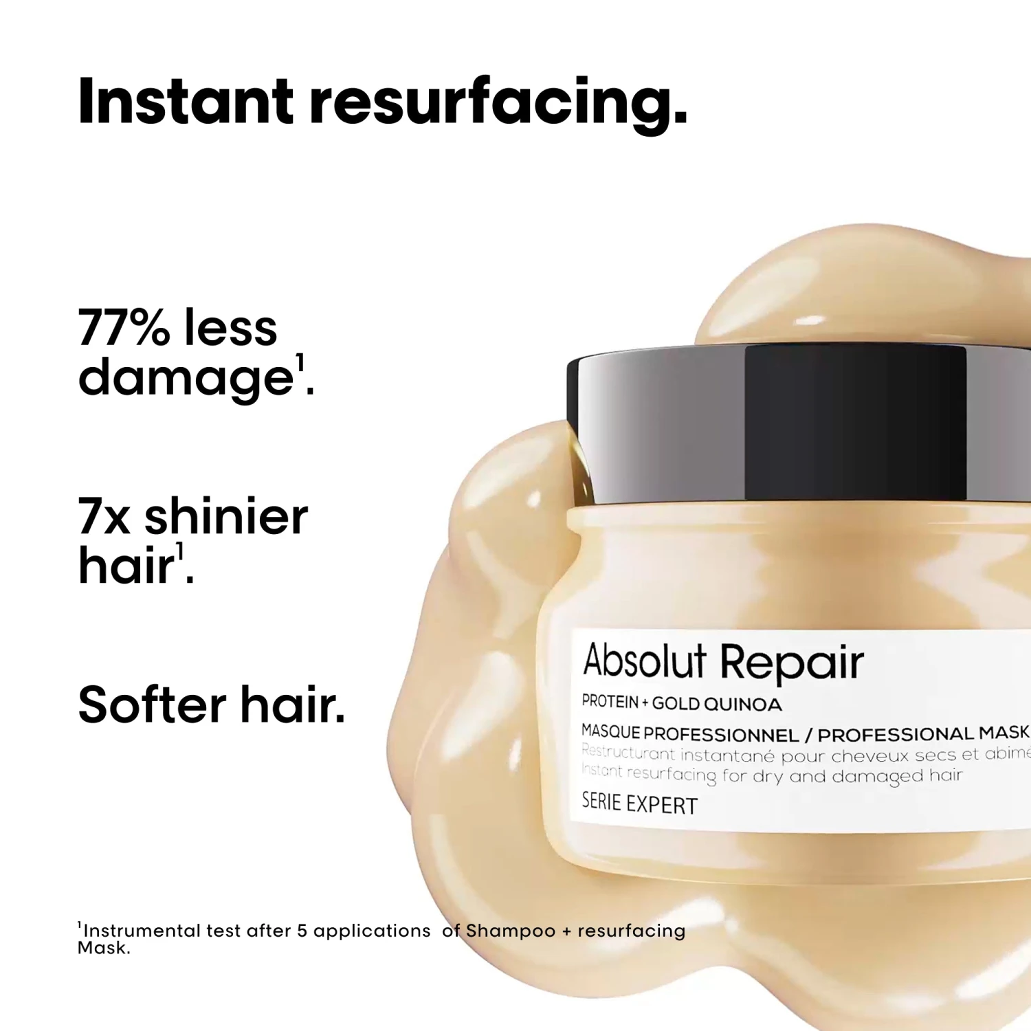 L'Oreal Professionnel Serie Expert Absolut Repair Mask 250ml 8 L'Oreal Professionnel Serie Expert Absolut Repair Mask 250ml - Image 6