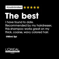 L'Oreal Professionnel Serie Expert Liss Unlimited Shampoo 300ml 8 L'Oreal Professionnel Serie Expert Liss Unlimited Shampoo 300ml -Goldwell Shop 3474636974405 10