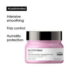 L'Oreal Professionnel Serie Expert Liss Unlimited Mask 250ml -Goldwell Shop 3474636975990 4