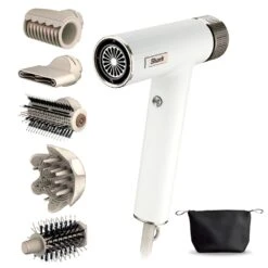 Shark SpeedStyle RapidGloss Finisher & High-Velocity Dryer HD352 White