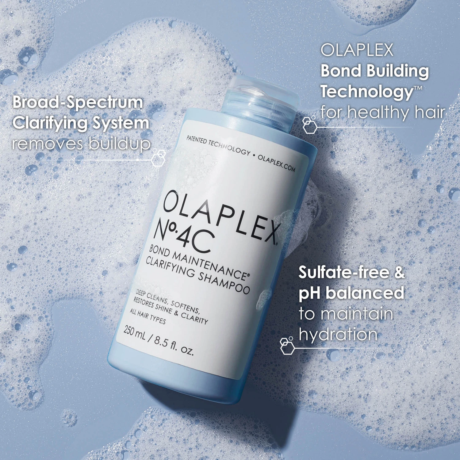 Olaplex No.4C Bond Maintenance Clarifying Shampoo 250ml 4 Olaplex No.4C Bond Maintenance Clarifying Shampoo 250ml - Image 2