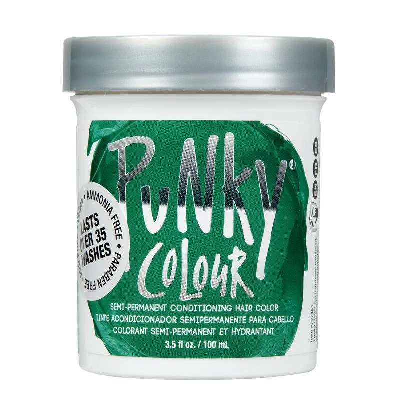 Punky Colour Semi Permanent Alpine Green 100ml 3 Punky Colour Semi Permanent Alpine Green 100ml