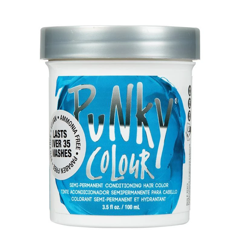 Punky Colour Semi Permanent Lagoon Blue 100ml 3 Punky Colour Semi Permanent Lagoon Blue 100ml