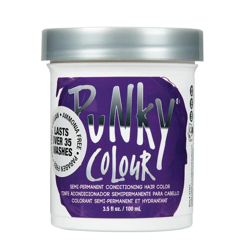 Punky Colour Semi Permanent Plum 100ml 3 Punky Colour Semi Permanent Plum 100ml