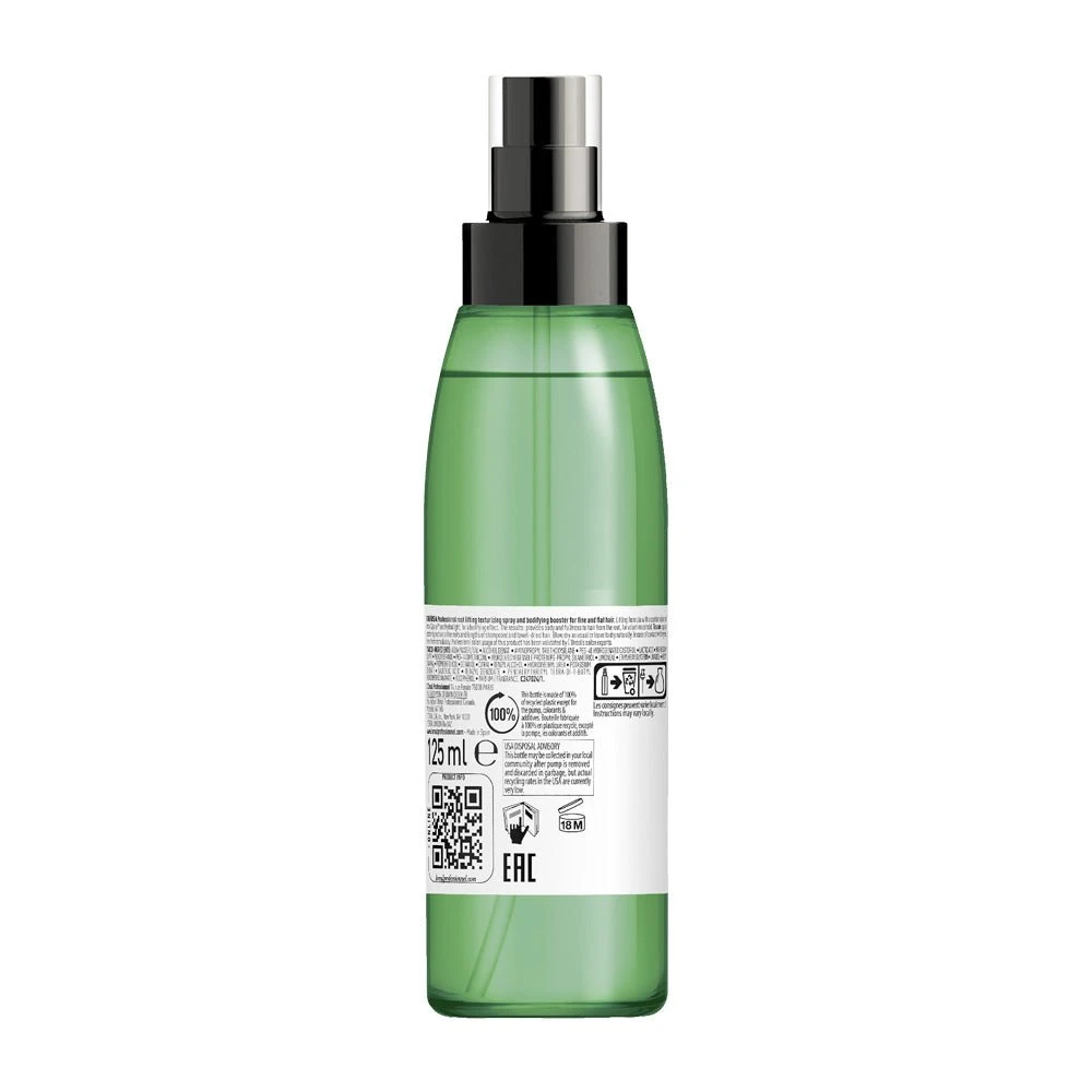 L'Oreal Professionnel Serie Expert Volumetry Texturizing Spray 125ml 4 L'Oreal Professionnel Serie Expert Volumetry Texturizing Spray 125ml - Image 2
