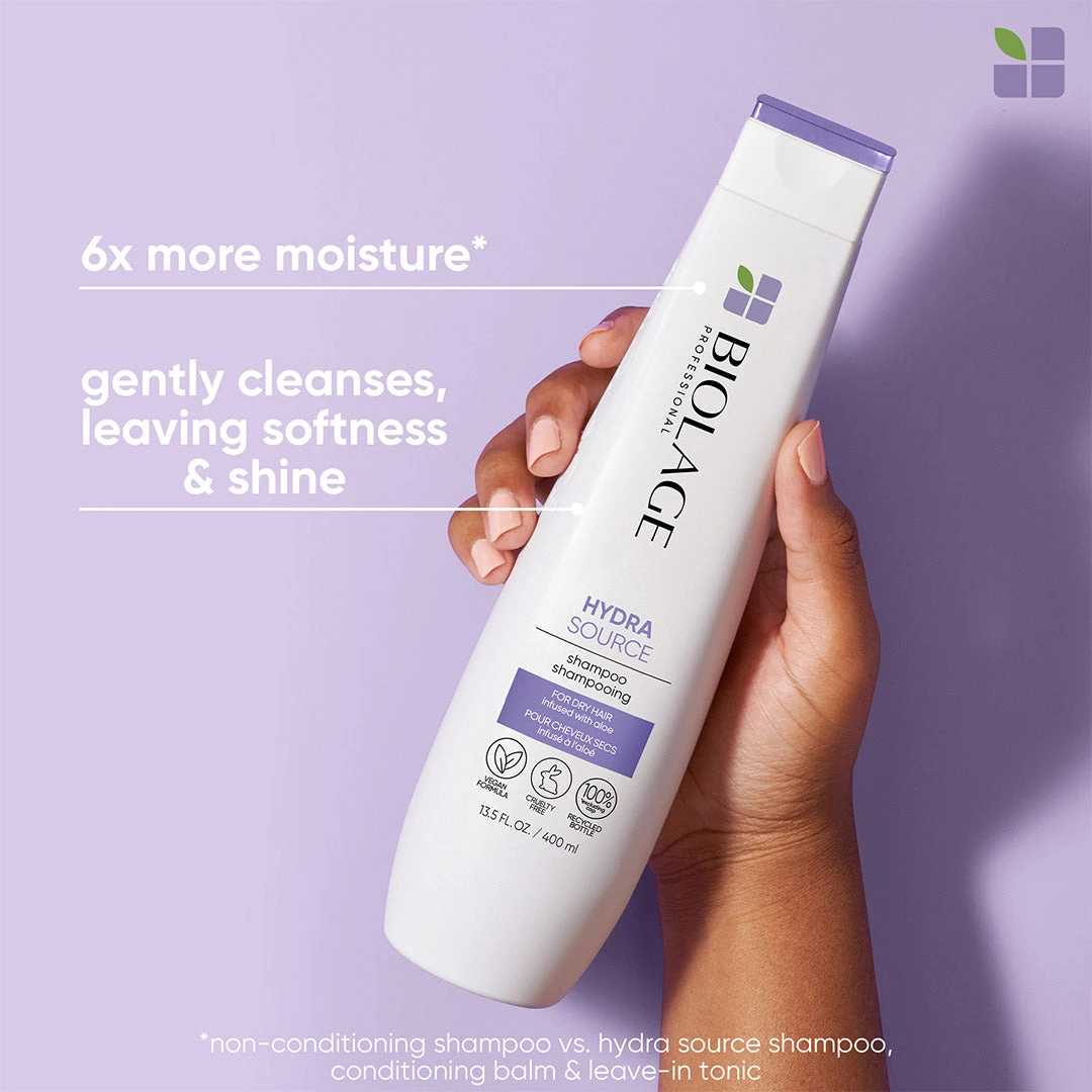 Biolage HydraSource Shampoo 400ml 4 Biolage HydraSource Shampoo 400ml - Image 2