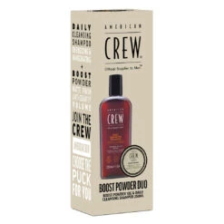 American Crew Classic Daily Cleansing Shampoo 250ml & American Crew Boost Powder 10g Duo Pack