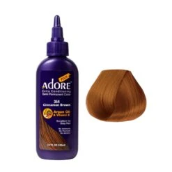 Adore Plus Semi Permanent Hair Color 354 Cinnamon Brown 100ml