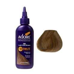 Adore Plus Semi Permanent Hair Color 360 Light Gold Brown 100ml