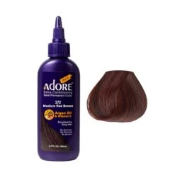 Adore Plus Semi Permanent Hair Color 372 Medium Red Brown 100ml