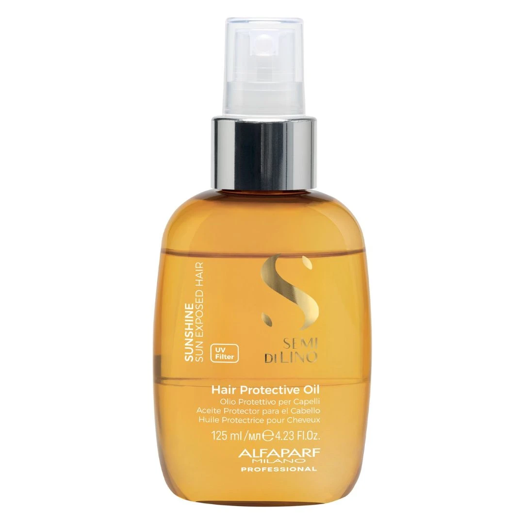 Alfaparf Milano Semi Di Lino Sunshine Hair Protective Oil 125ml 3 Alfaparf Milano Semi Di Lino Sunshine Hair Protective Oil 125ml