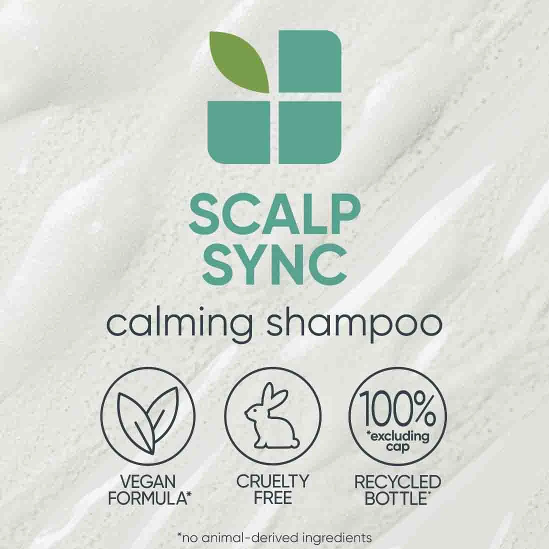 Biolage Scalp Sync Calming Shampoo 400ml 9 Biolage Scalp Sync Calming Shampoo 400ml - Image 7