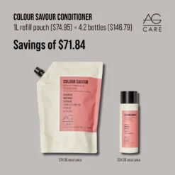 AG Care Colour Savour Colour Protecting Conditioner 1L 12 AG Care Colour Savour Colour Protecting Conditioner 1L -Goldwell Shop Colour savour 777332