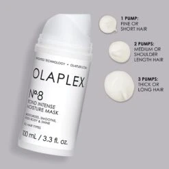 Olaplex No.8 Bond Intense Moisture Mask 100ml 11 Olaplex No.8 Bond Intense Moisture Mask 100ml -Goldwell Shop Dollop Image