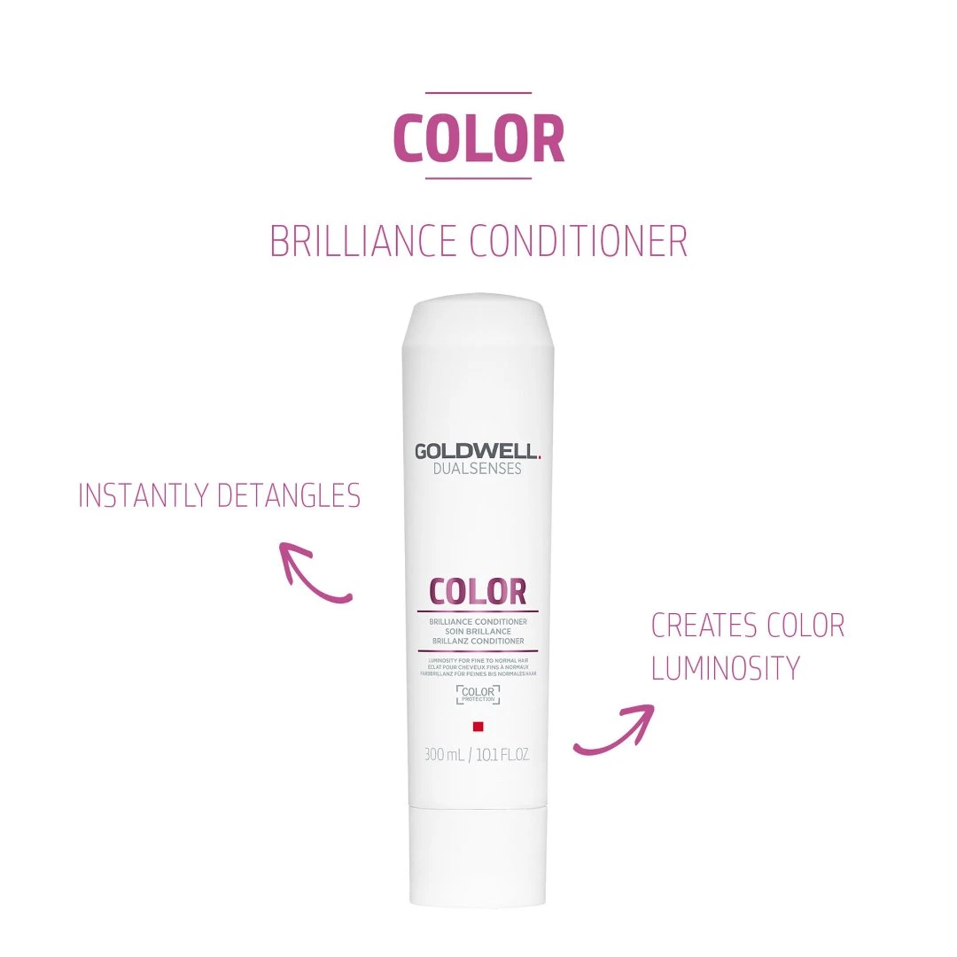 Goldwell Dualsenses Color Brilliance Conditioner 300ml 4 Goldwell Dualsenses Color Brilliance Conditioner 300ml - Image 2