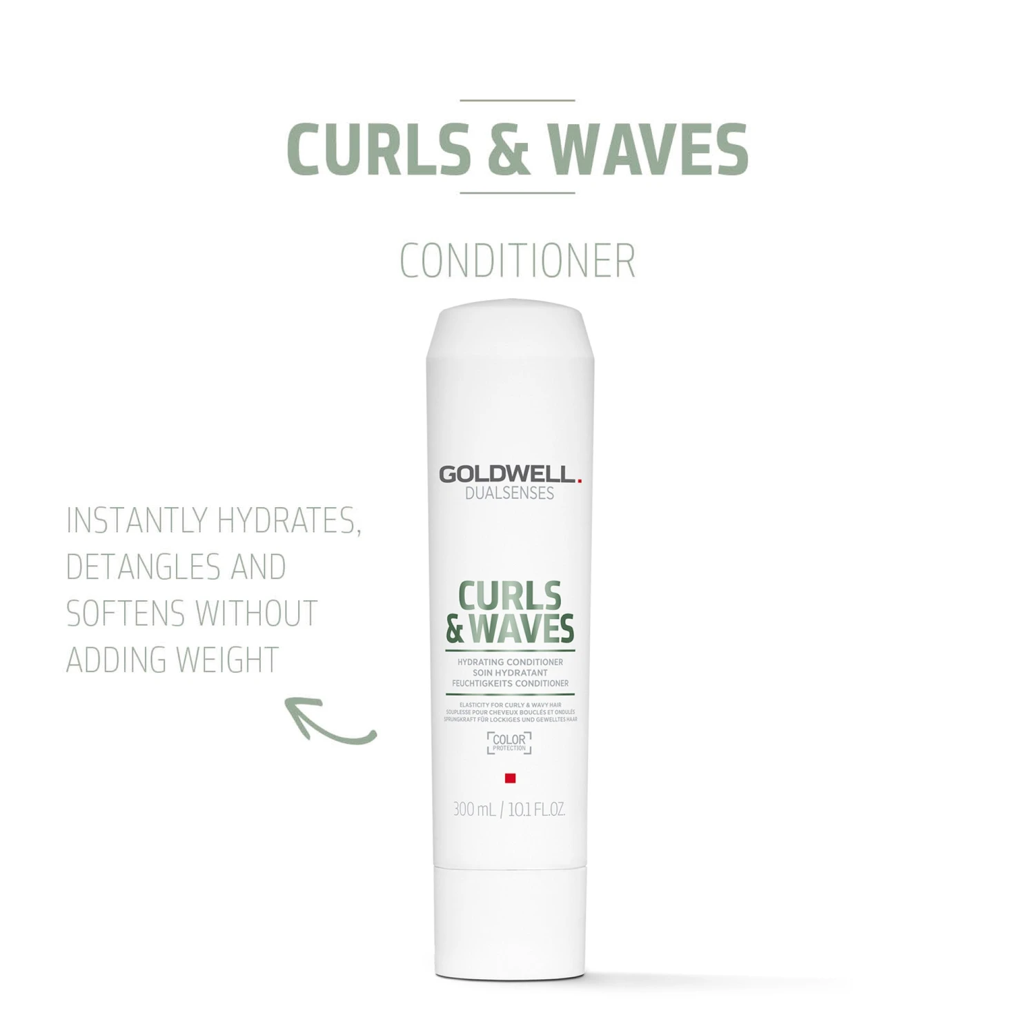Goldwell Dualsenses Curls & Waves Conditioner 300ml 4 Goldwell Dualsenses Curls & Waves Conditioner 300ml - Image 2