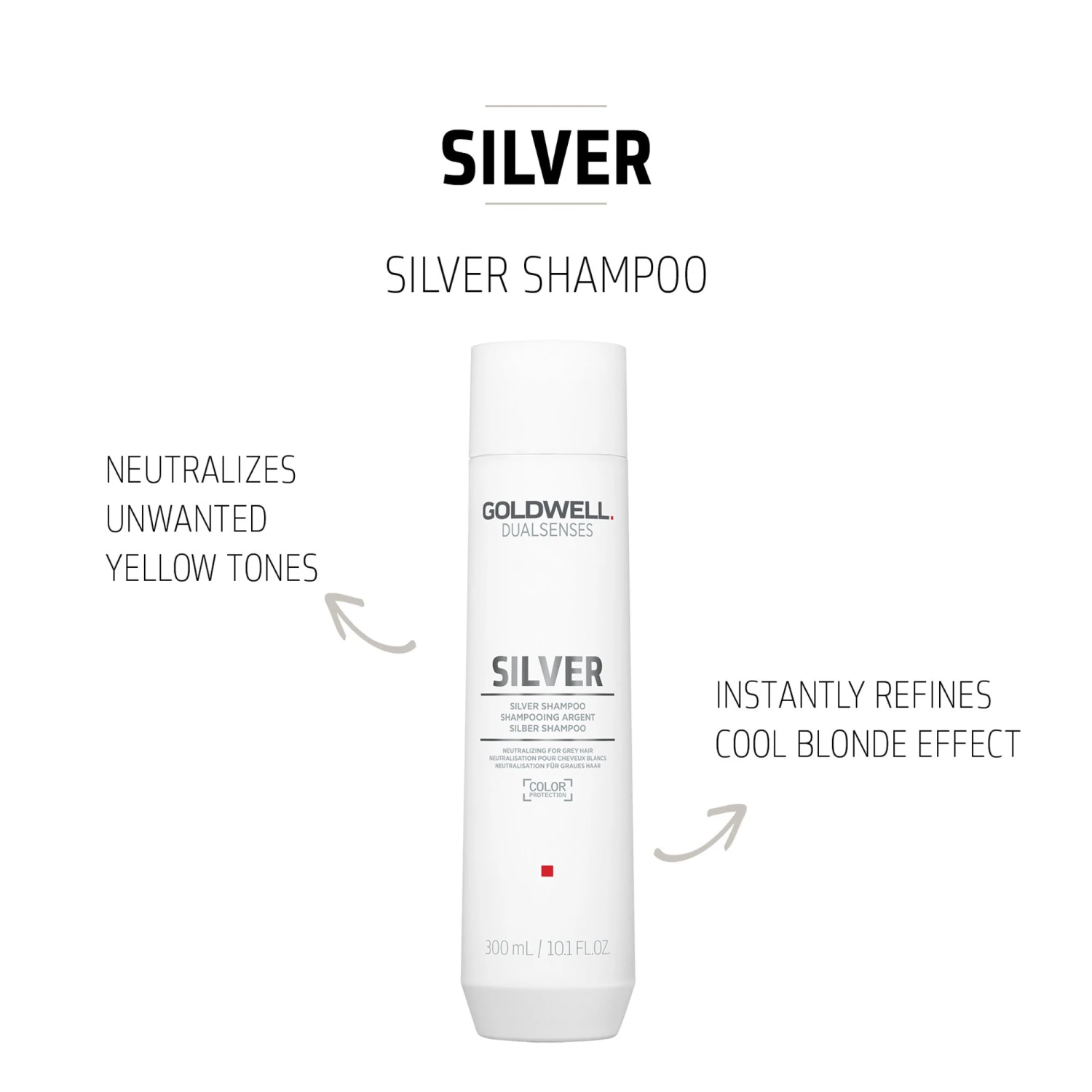 Goldwell Dualsenses Silver Shampoo 300ml 4 Goldwell Dualsenses Silver Shampoo 300ml - Image 2