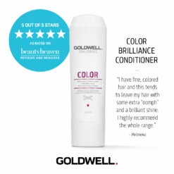 Goldwell Dualsenses Color Brilliance Conditioner 300ml 8 Goldwell Dualsenses Color Brilliance Conditioner 300ml -Goldwell Shop GW ReviewCounterCards SM DSColorConditioner14 421678