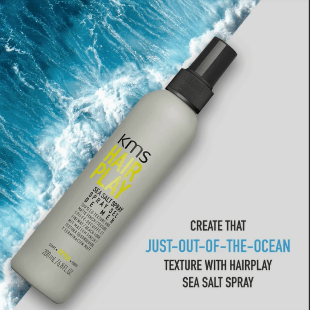 KMS Hair Play Sea Salt Spray 200ml 4 KMS Hair Play Sea Salt Spray 200ml - Image 2