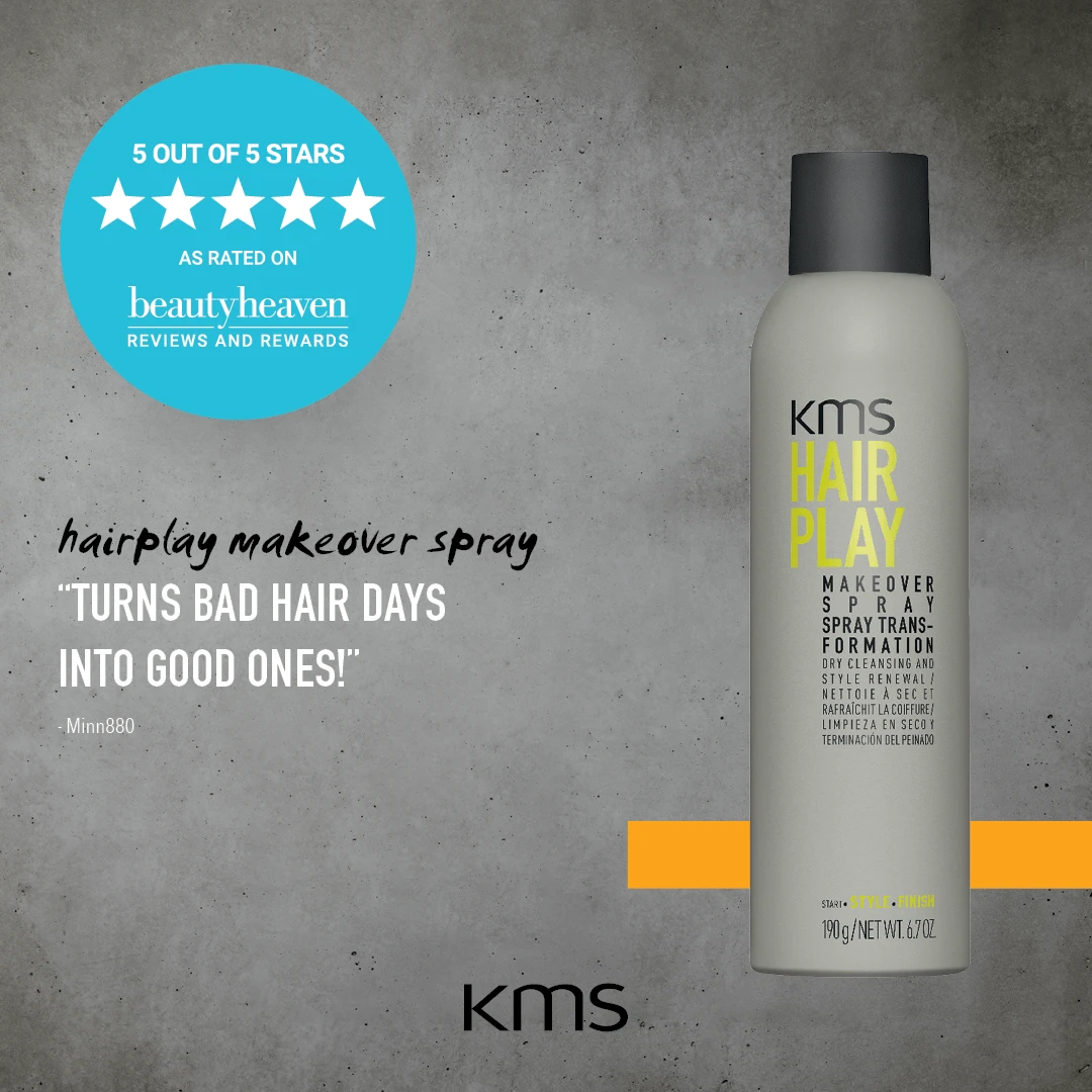 KMS Hair Play Makeover Spray 190g 4 KMS Hair Play Makeover Spray 190g - Image 2