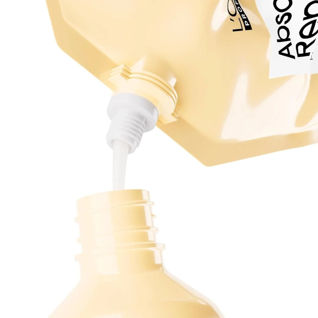 L'Oreal Professionnel Serie Expert Absolut Repair Shampoo Refill Pouch 500ml 4 L'Oreal Professionnel Serie Expert Absolut Repair Shampoo Refill Pouch 500ml - Image 2