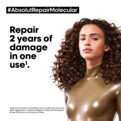 L'Oreal Professionnel Absolut Repair Molecular Leave In Mask 100ml -Goldwell Shop Leave inBenefits