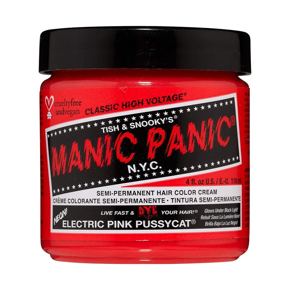 Manic Panic Classic Electric Pink Pussycat 118ml 4 Manic Panic Classic Electric Pink Pussycat 118ml - Image 2