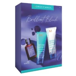 Moroccanoil Purple Blonde Perfecting Travel Trio Pack