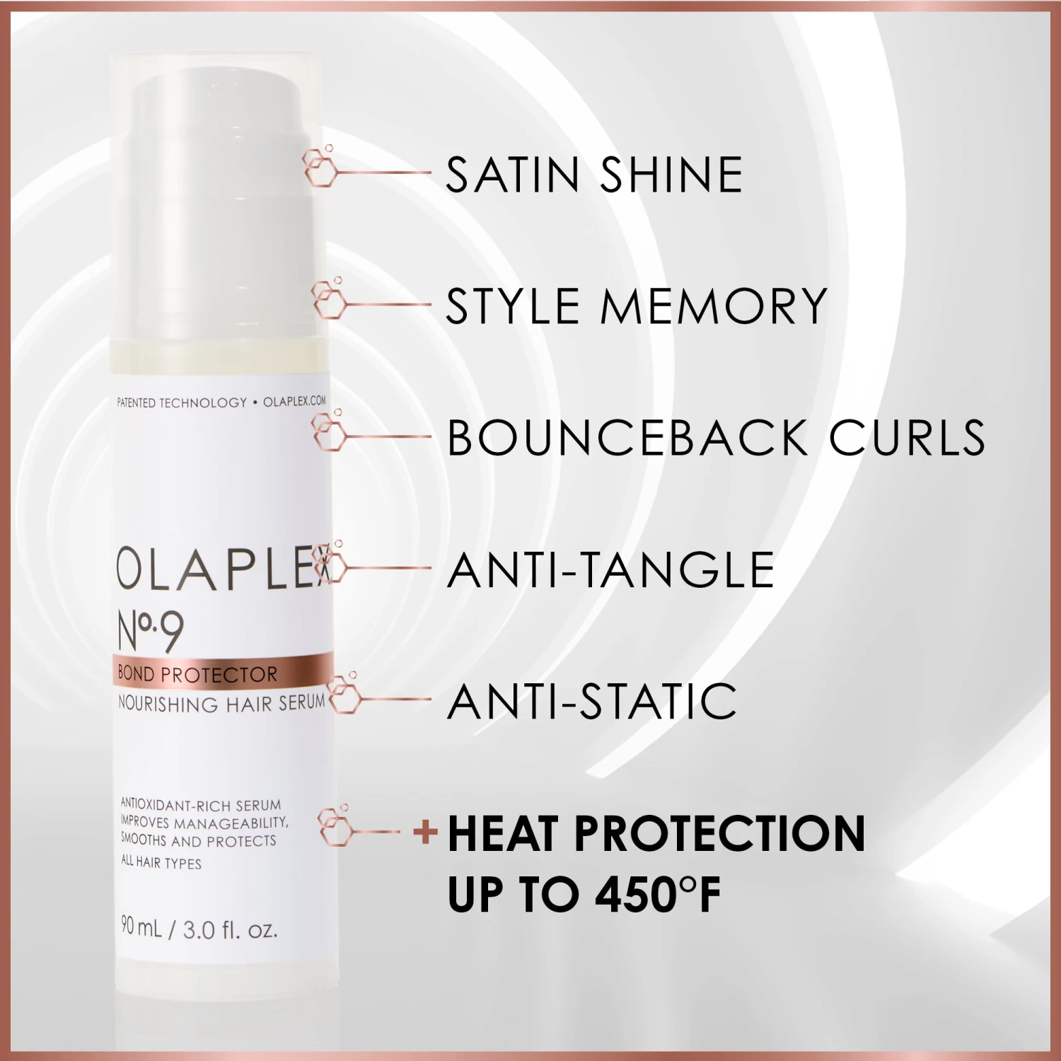 Olaplex No.9 Bond Protector Nourishing Hair Serum 90ml 4 Olaplex No.9 Bond Protector Nourishing Hair Serum 90ml - Image 2