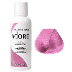Adore Semi Permanent Hair Colour Pink Petal 192 118ml