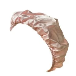 Pump Haircare Mulberry Silk Sleep Cap Soft Pink