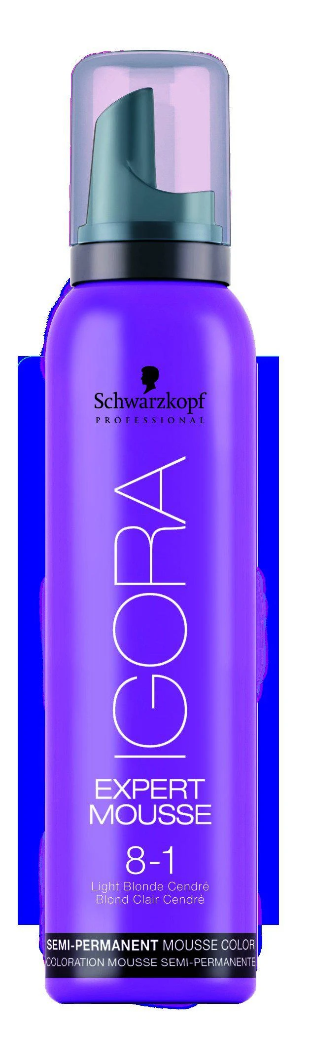 Schwarzkopf Professional Igora Expert Mousse 8-1 Light Blonde Cendre 100ml 3 Schwarzkopf Professional Igora Expert Mousse 8-1 Light Blonde Cendre 100ml