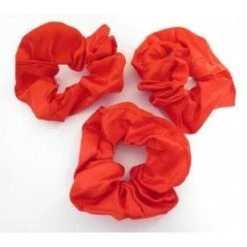 Where On Earth Scrunchie 3 Pack Red