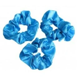 Where On Earth Scrunchie 3 Pack Sky Blue