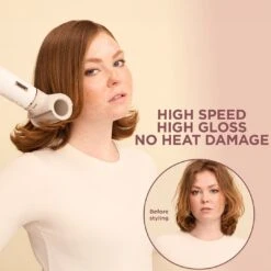 Shark SpeedStyle RapidGloss Finisher & High-Velocity Dryer HD352 White -Goldwell Shop Shark HD352 1 953328