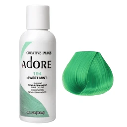 Adore Semi Permanent Hair Colour Sweet Mint 194 118ml 3 Adore Semi Permanent Hair Colour Sweet Mint 194 118ml