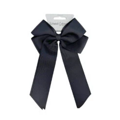 Where On Earth Cheer Bow Black