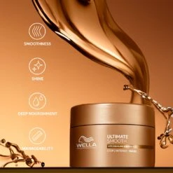 Wella Professionals Ultimate Smooth Mask 150ml -Goldwell Shop WellaUltimateSmoothMask150ml2