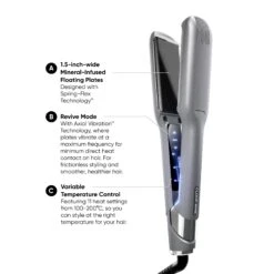 CLOUD NINE The Starlight Collection Wide Iron -Goldwell Shop WideIronInfographic