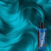Manic Panic Amplified Semi Permanent Hair Colour Atomic Turquoise 118ml -Goldwell Shop acr71002 Atomic Turquoise Amplified on swatch 822214