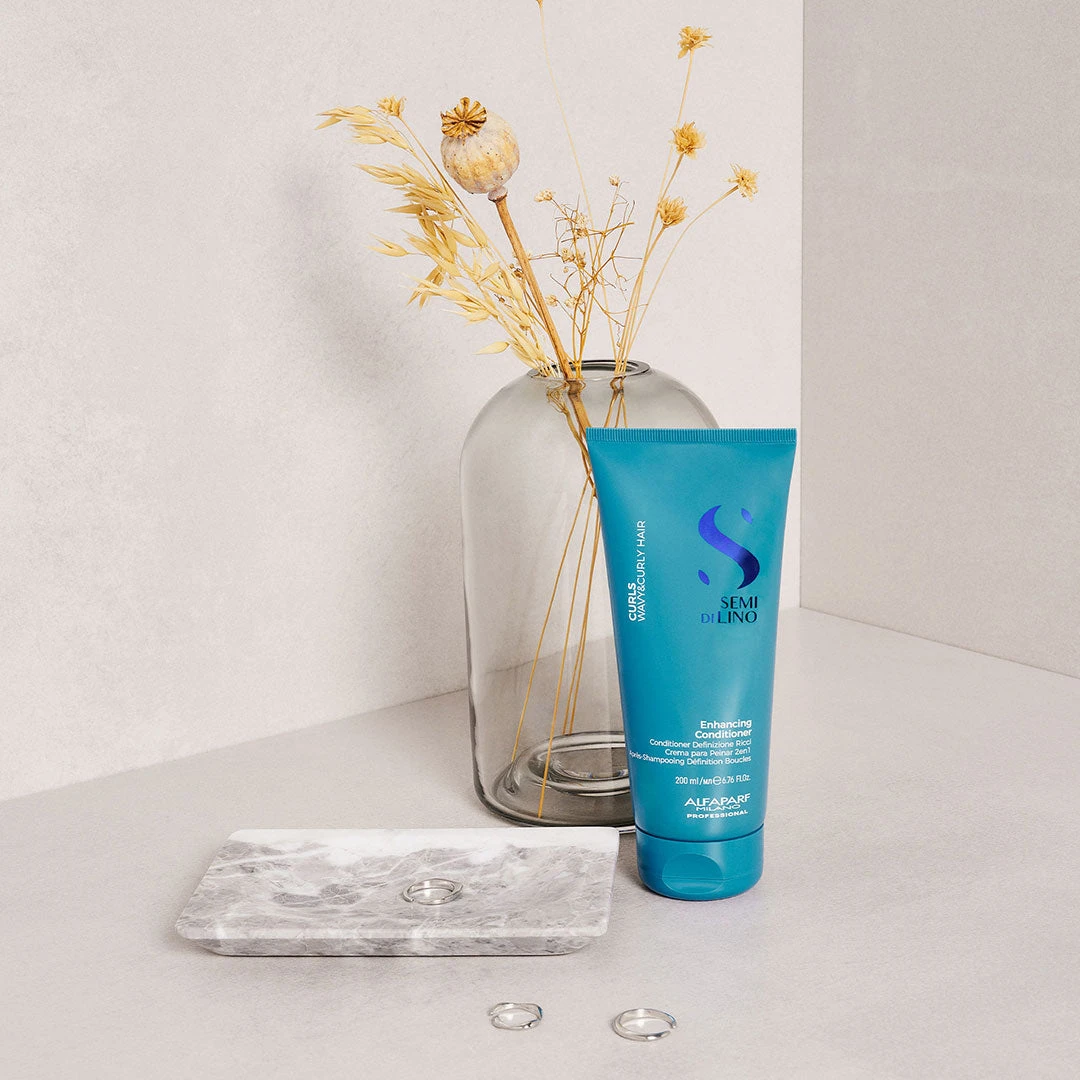 Alfaparf Milano Semi Di Lino Curl Enhancing Conditioner 200ml 4 Alfaparf Milano Semi Di Lino Curl Enhancing Conditioner 200ml - Image 2