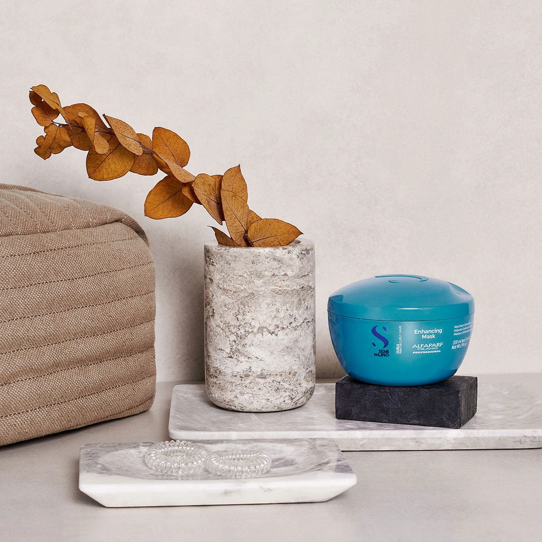 Alfaparf Milano Semi Di Lino Curl Enhancing Mask 200ml 4 Alfaparf Milano Semi Di Lino Curl Enhancing Mask 200ml - Image 2