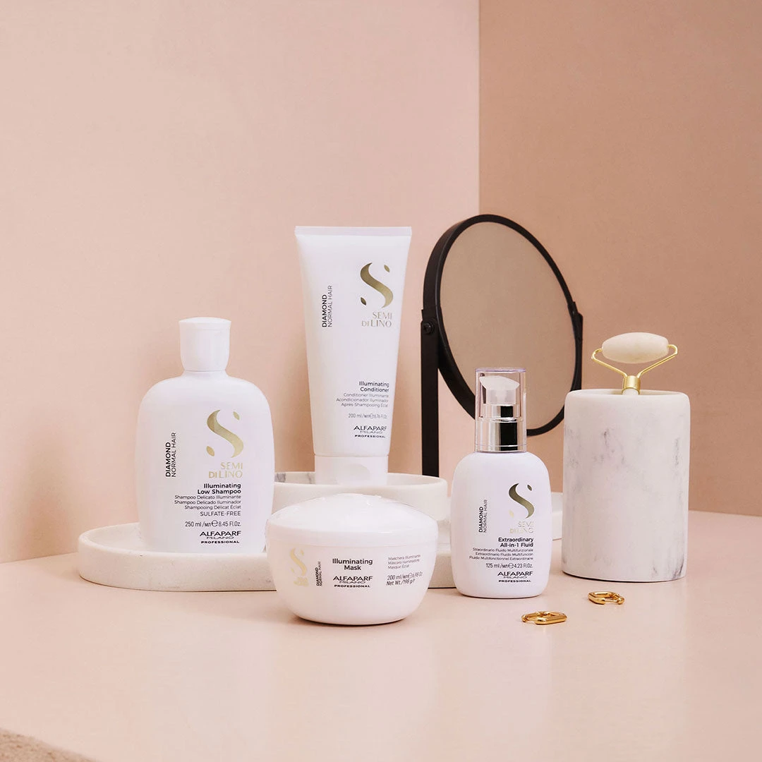 Alfaparf Milano Semi Di Lino Diamond Extraordinary All-In-1 Fluid 125ml 5 Alfaparf Milano Semi Di Lino Diamond Extraordinary All-In-1 Fluid 125ml - Image 3