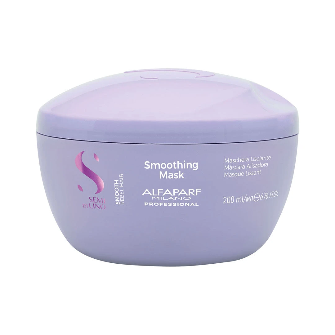 Alfaparf Milano Semi Di Lino Smooth Smoothing Mask 200ml 3 Alfaparf Milano Semi Di Lino Smooth Smoothing Mask 200ml
