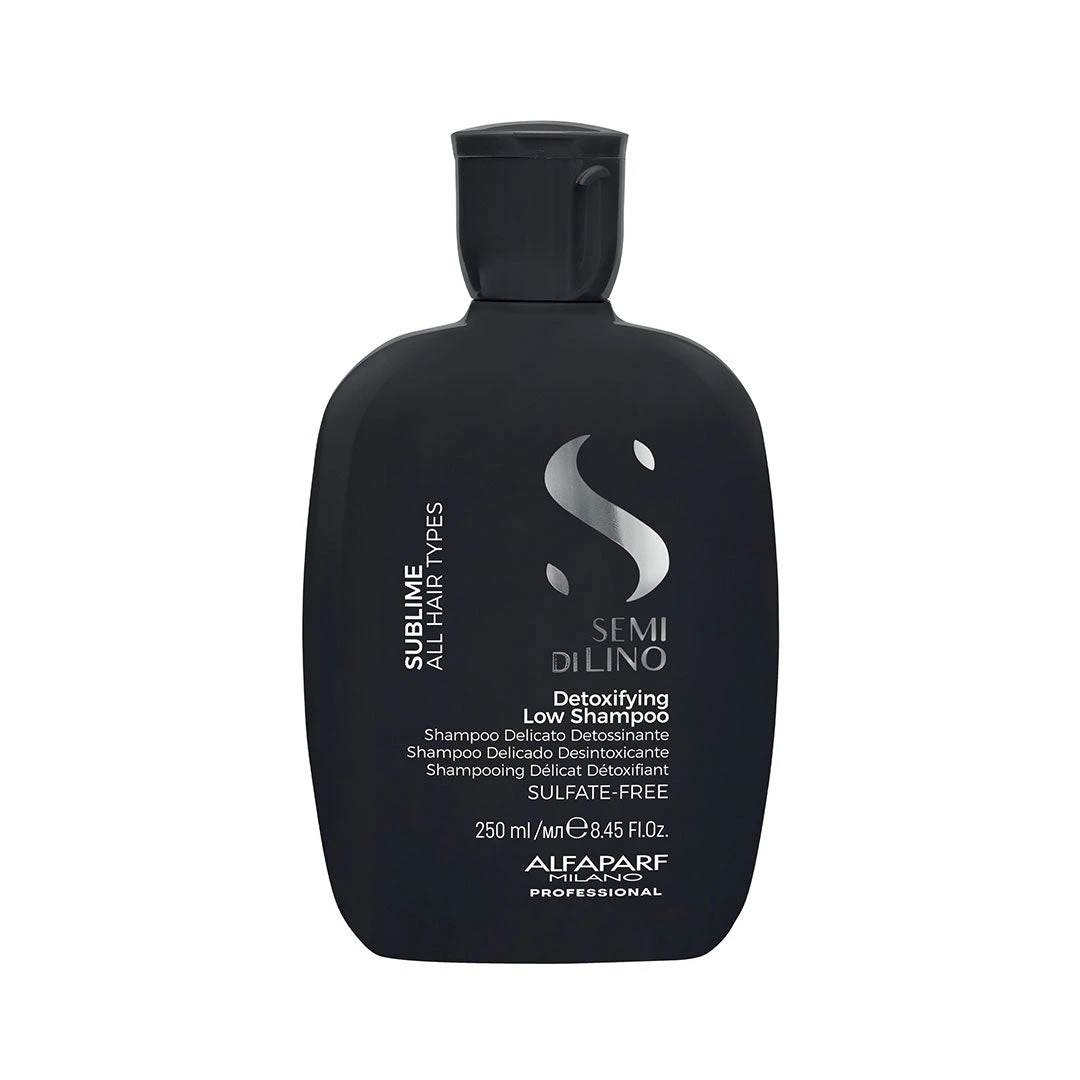 Alfaparf Milano Semi Di Lino Sublime Detoxifying Low Shampoo 250ml 3 Alfaparf Milano Semi Di Lino Sublime Detoxifying Low Shampoo 250ml
