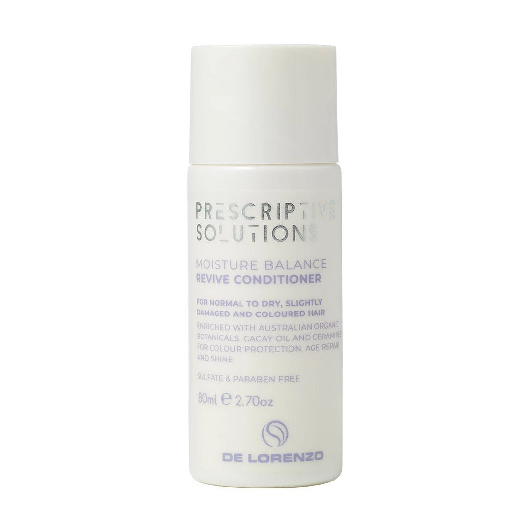 De Lorenzo Prescriptive Solutions Moisture Balance Revive Conditioner 80ml 3 De Lorenzo Prescriptive Solutions Moisture Balance Revive Conditioner 80ml