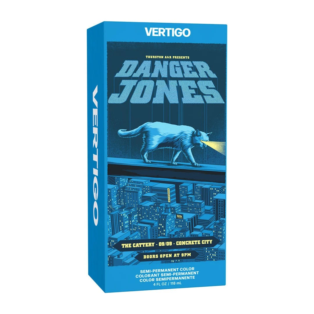Danger Jones Semi Permanent Color Vertigo Neon Blue 118ml 3 Danger Jones Semi Permanent Color Vertigo Neon Blue 118ml