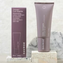 Davroe Chroma Cool Graphite 200ml -Goldwell Shop davroe chroma colour treatment cool graphite 200ml 3 379182
