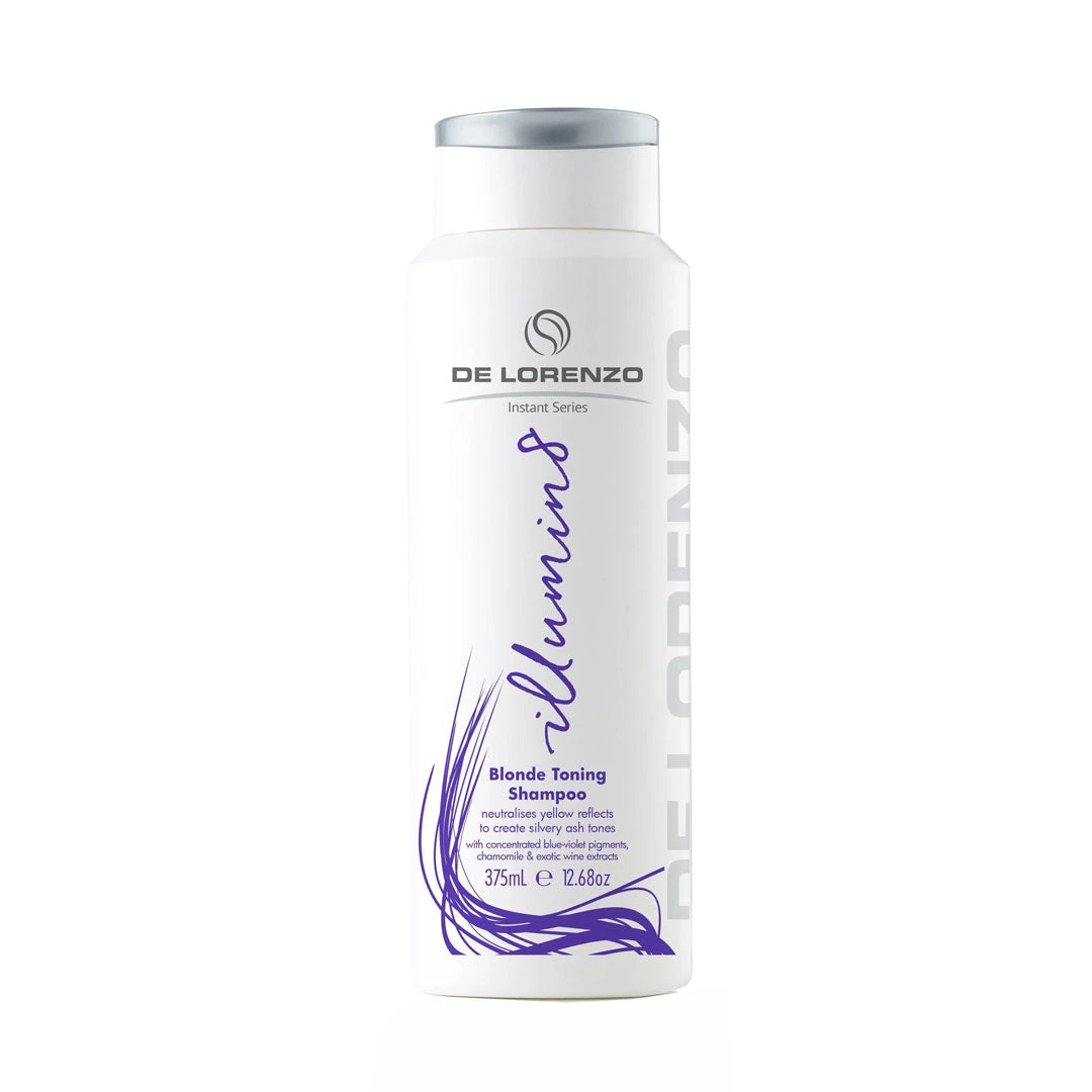 De Lorenzo Instant Illumin8 Blonde Toning Shampoo 375ml 3 De Lorenzo Instant Illumin8 Blonde Toning Shampoo 375ml