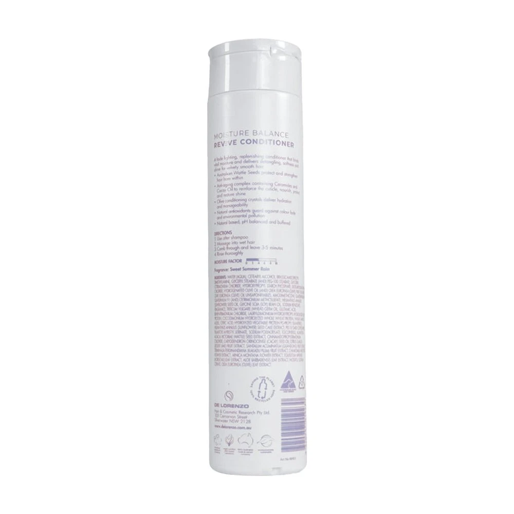De Lorenzo Prescriptive Solutions Moisture Balance Revive Conditioner 275ml 4 De Lorenzo Prescriptive Solutions Moisture Balance Revive Conditioner 275ml - Image 2